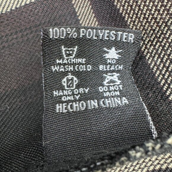 Dixxon Hay Market Flannel Shirt Men's Large L Long Sleeve Button Up  Plaid - Picture 7 of 7